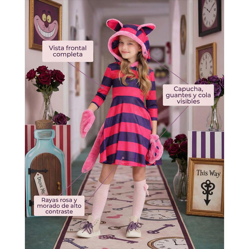 Disfraces Personajes De Cuentos Infantiles Ni&ntilde;as Alicia image number 19.0