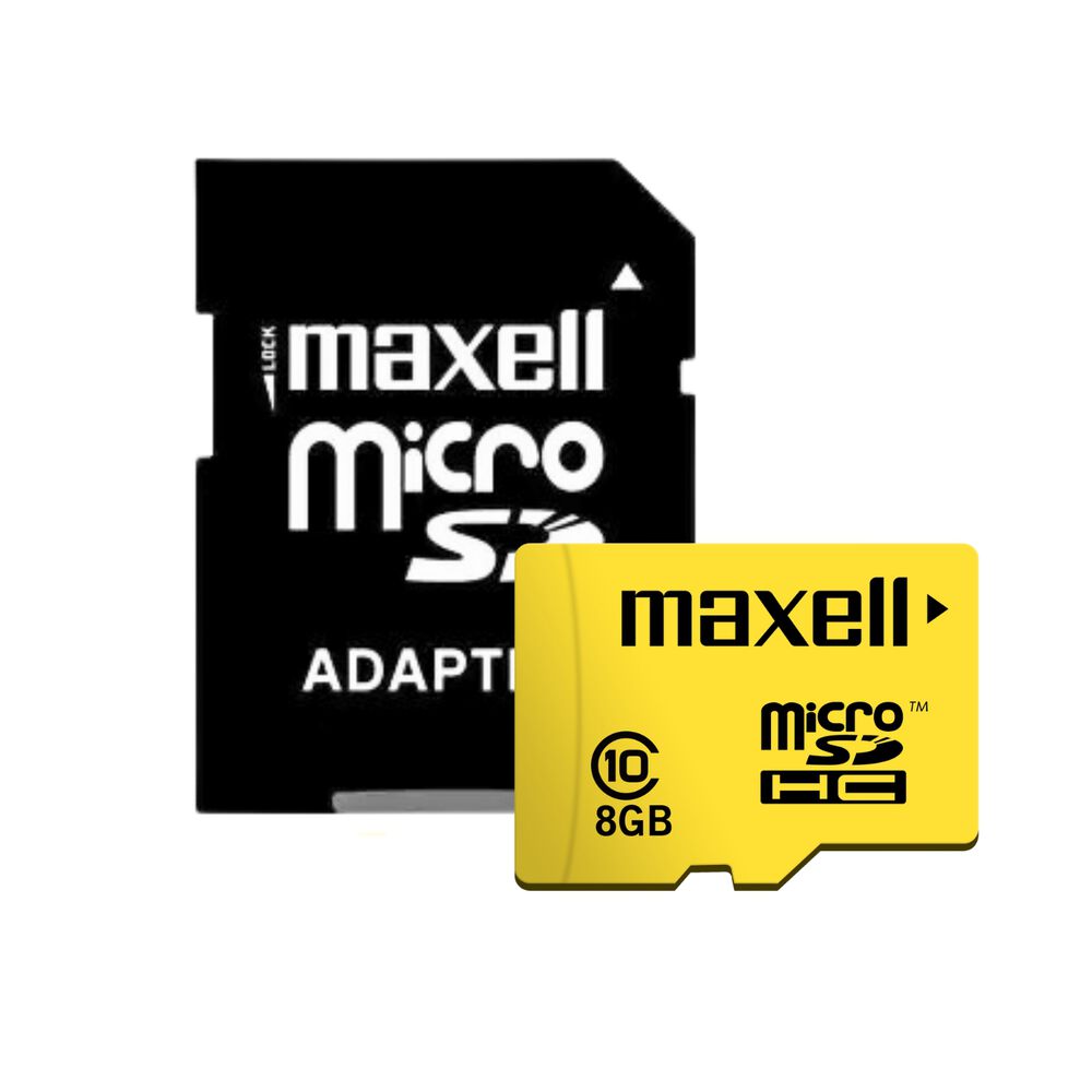 Tarjeta Micro Sd Maxell 8gb Clase 10 image number 0.0