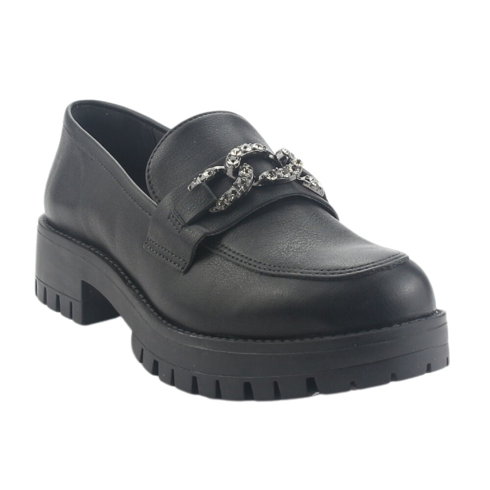 Mocasin Via Marte Mujer 083-005-01 Negro Casual image number 2.0