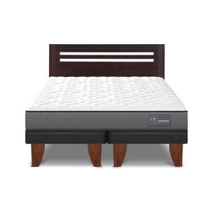 Cama Europea Cic Anatomic / 2 Plazas / Base Dividida + Respaldo