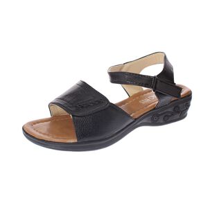Sandalia Negro V&iacute;a Franca Art. 5tzy03904black
