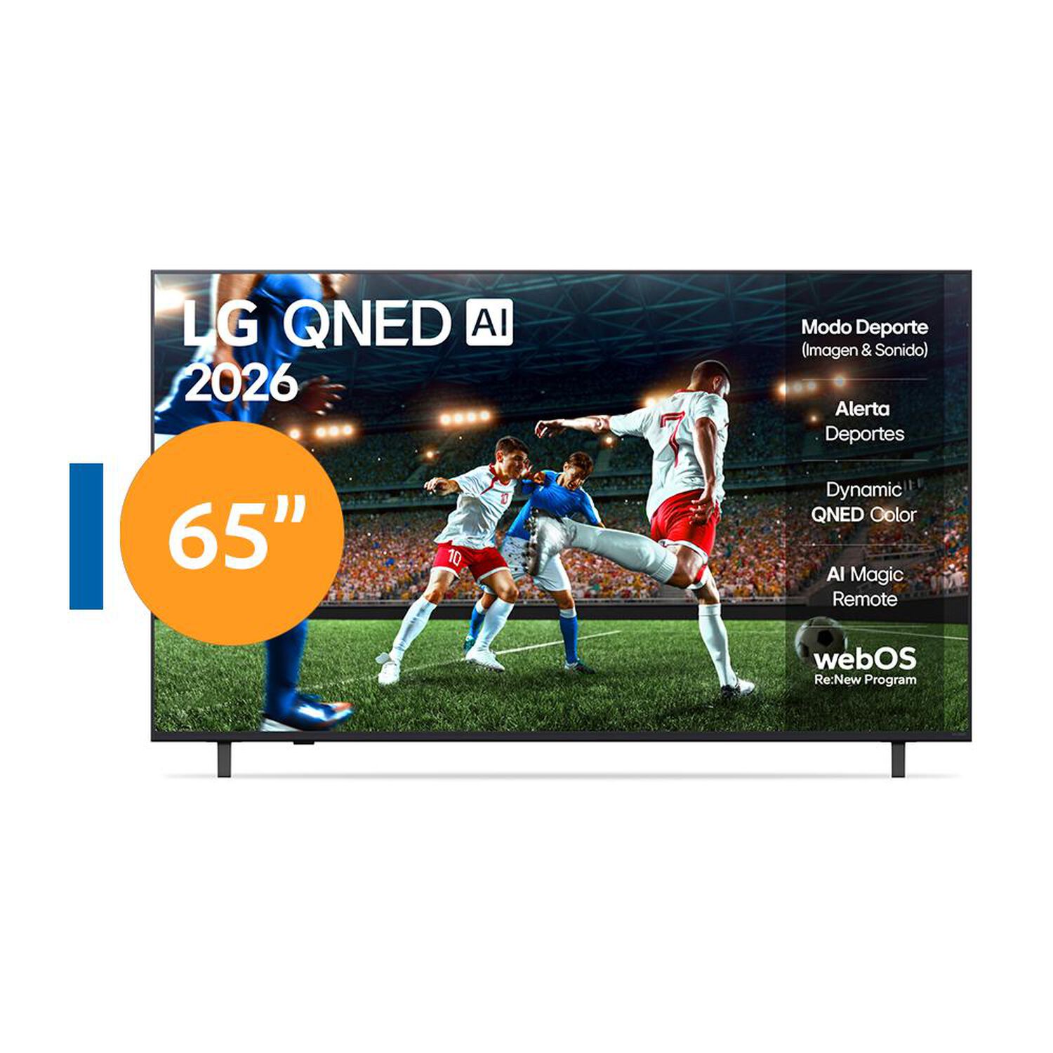 Qned 65" LG 65QNED73ASA / Ultra HD 4K / Smart TV