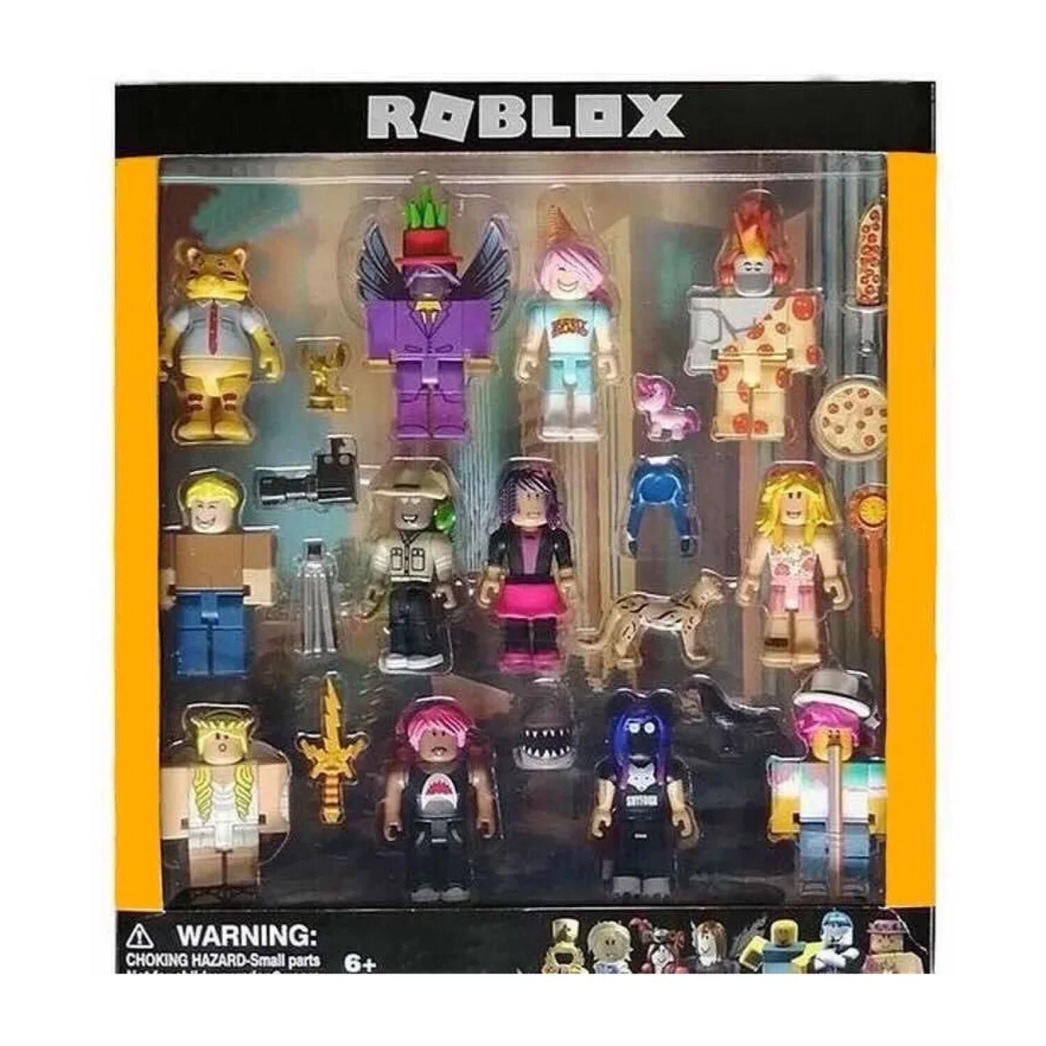 Juguete Set 12 Figuras Roblox 7cm Serie 2 Pizza Accesorios image number 1.0