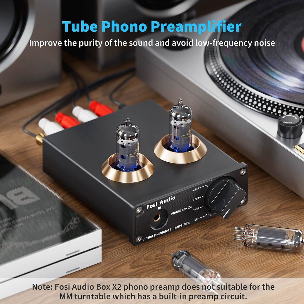 Preamplificador A Tubo Hifi Tornamesas - Fosi Audio Box X2 image number 5.0