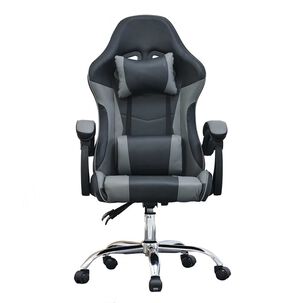 Silla Gamer Ergonomica Reclinable Pvc Escritorio Oficina Giratoria Gc-2223