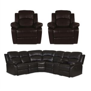 Juego De Living Reclinable Cic Valencia - Andalucia / 1 Cuerpo + 5 Cuerpos