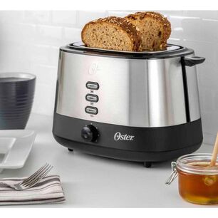 Tostador Oster 2 Rebanadas En Acero Inoxidable Tssttr500