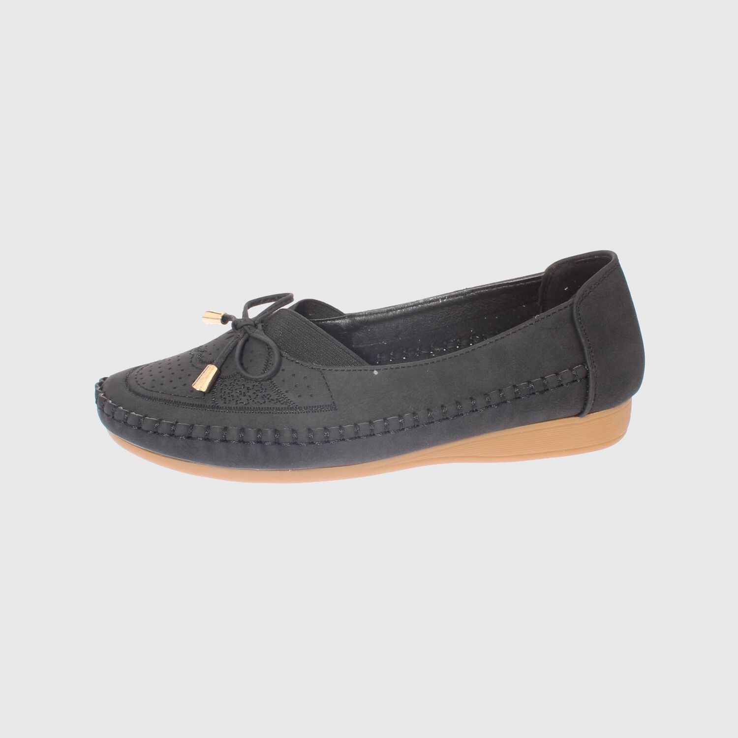Mocas&iacute;n Negro V&iacute;a Franca Art. 5tx5170black image number 1.0