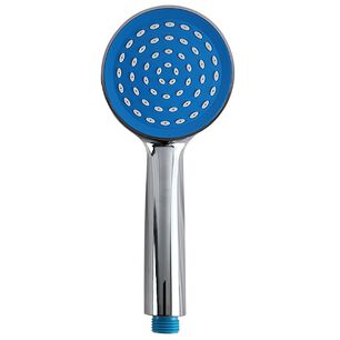 Mango Cabezal De Ducha Redondo Flujo Fijo Ergon&oacute;mico Azul