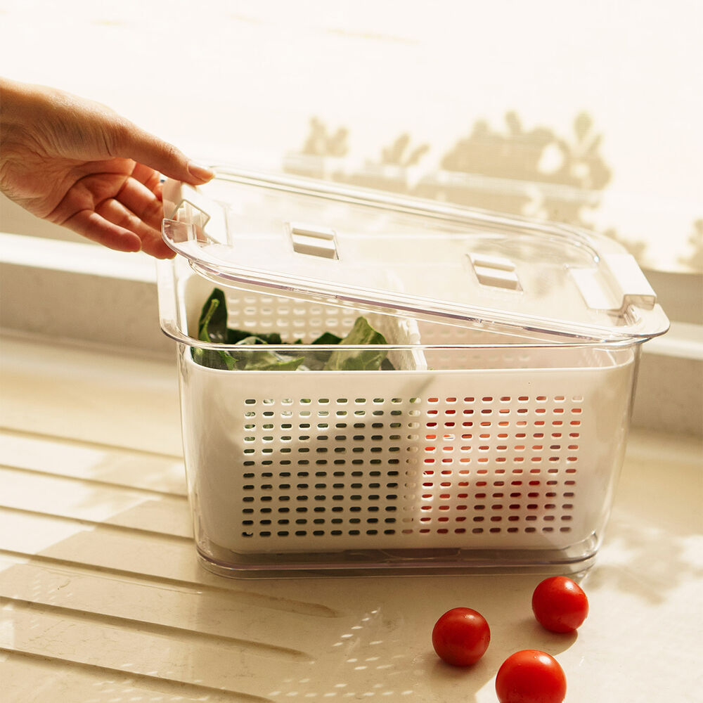 Organizador Refrigerador con Cesta Mediana Simplit image number 5.0