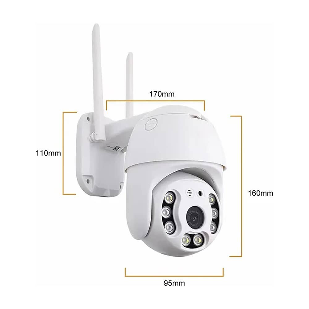 C&aacute;mara De Seguridad Rob&oacute;tica 1080p Ptz Wifi Waterproof Ip66 image number 8.0