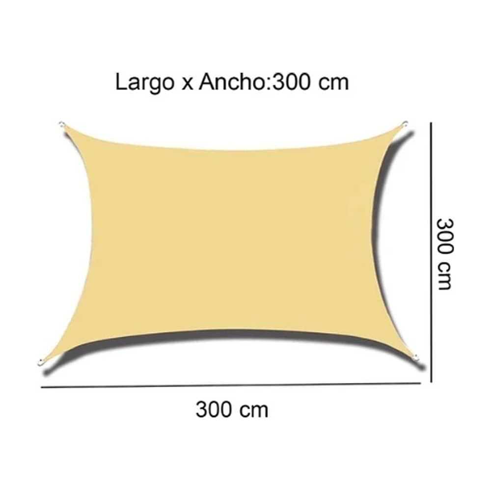 Parasol Impermeable 3 X 3 M Carpa Exterior Anti-uv image number 1.0