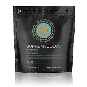 Farmavita Decolorante Suprema Color 500 Grs Tono Azul