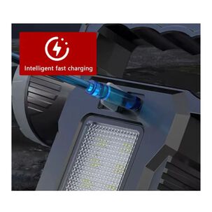 Linterna Solar Y Recargable Usb Led De Mano