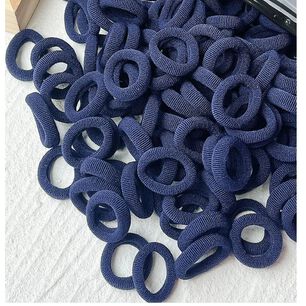 Set De 80 Mini Bandas O Colets El&aacute;sticas Para El Cabello Suaves Y Sin Costuras
