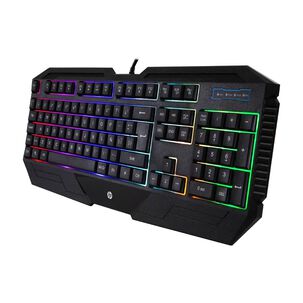 Teclado Gamer Hp K110 Rgb Para Pc/ Ps5/ Ps4/ Xbox/ N. Switch