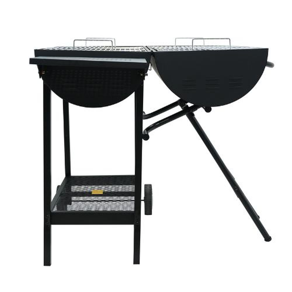 Parrilla A Carbón Doble Tambor Austin Black image number 6.0