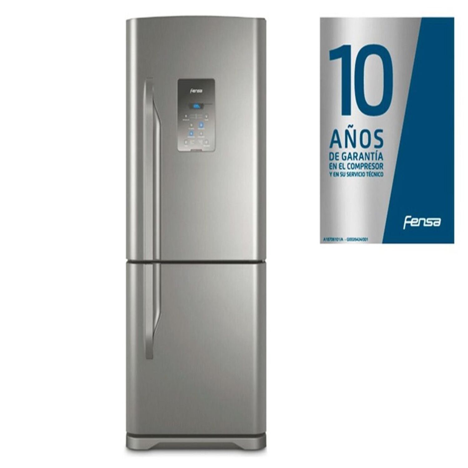 Refrigerador Fensa Bottom Freezer No Frost 598 Litros Inox Bfx84 image number 0.0