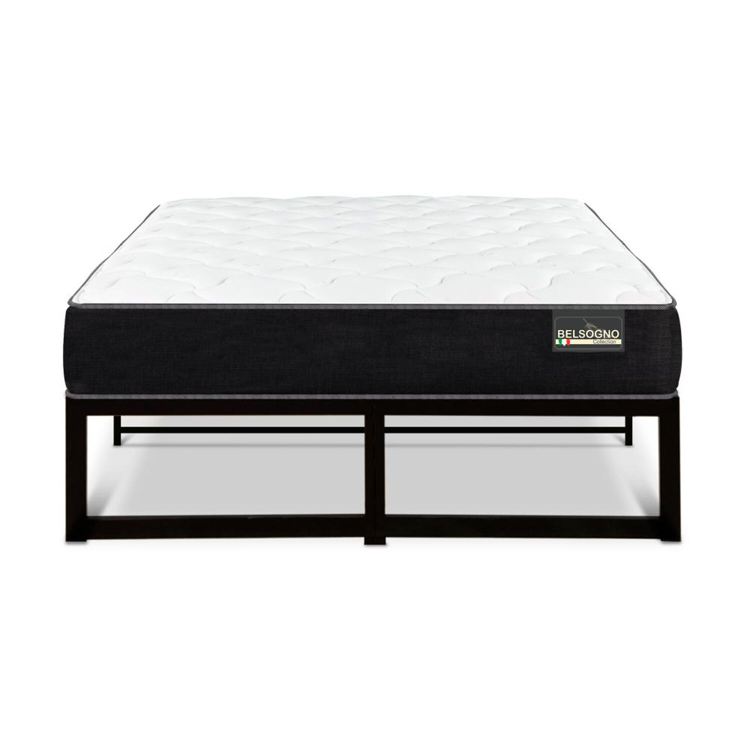 Cama Iron Smart Belsogno Plus / 2 Plazas / Base Normal image number 0.0