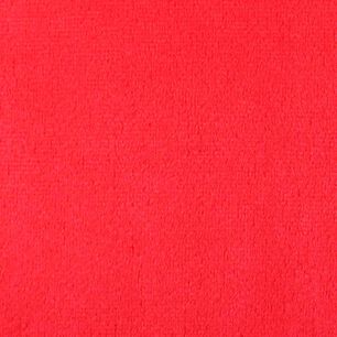 Cojin Felpa New Velvet 30x60 Rojo