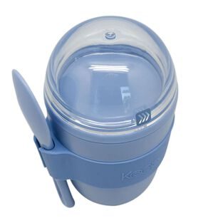 Vaso Snack Keep 450 Ml Con Cucharita Colores - Ps