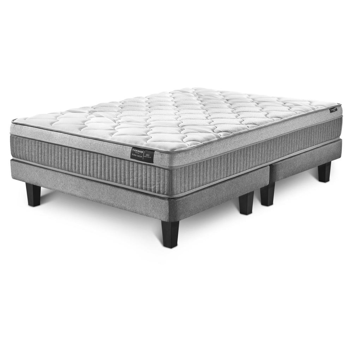 Cama Europea Cannon Home Euro Calm / 2 Plazas / Base Dividida image number 0.0