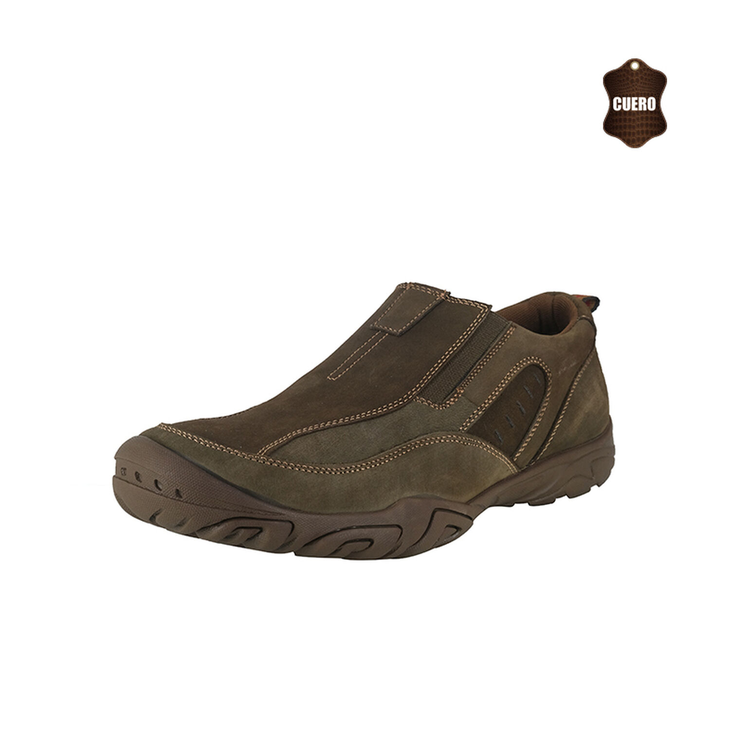 Mocasin De Cuero Peter Caqui London Adixt image number 0.0