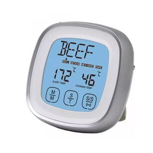Termometro Temporizador Digital Para Carnes Asado Parrilla