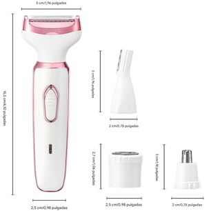 Recortadora 4 En 1 Recargable &ndash; Bikini, Nariz Y Cejas
