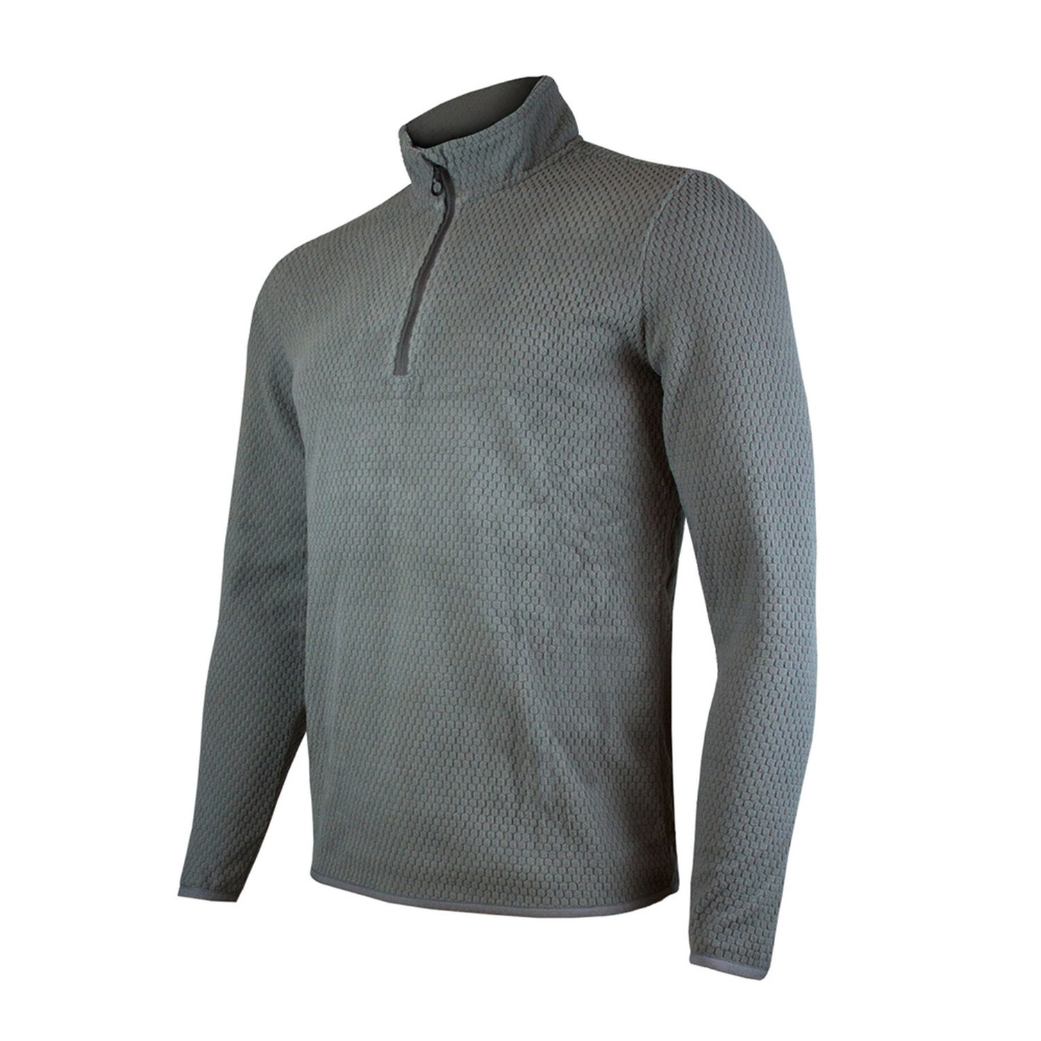 Polera Micropolar Panal Segunda Capa Con Cierre Culpeo Hombre image number 1.0