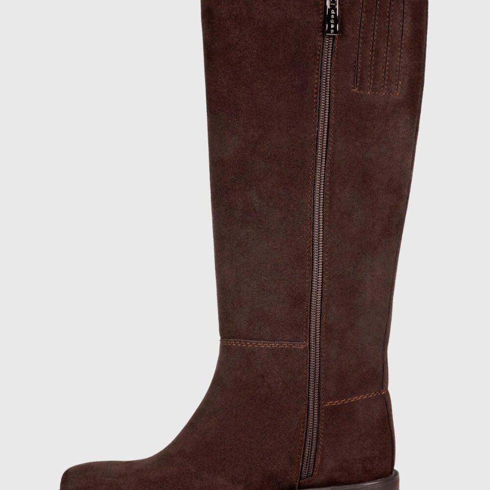 Bota Cuero Dinora Café image number 6.0