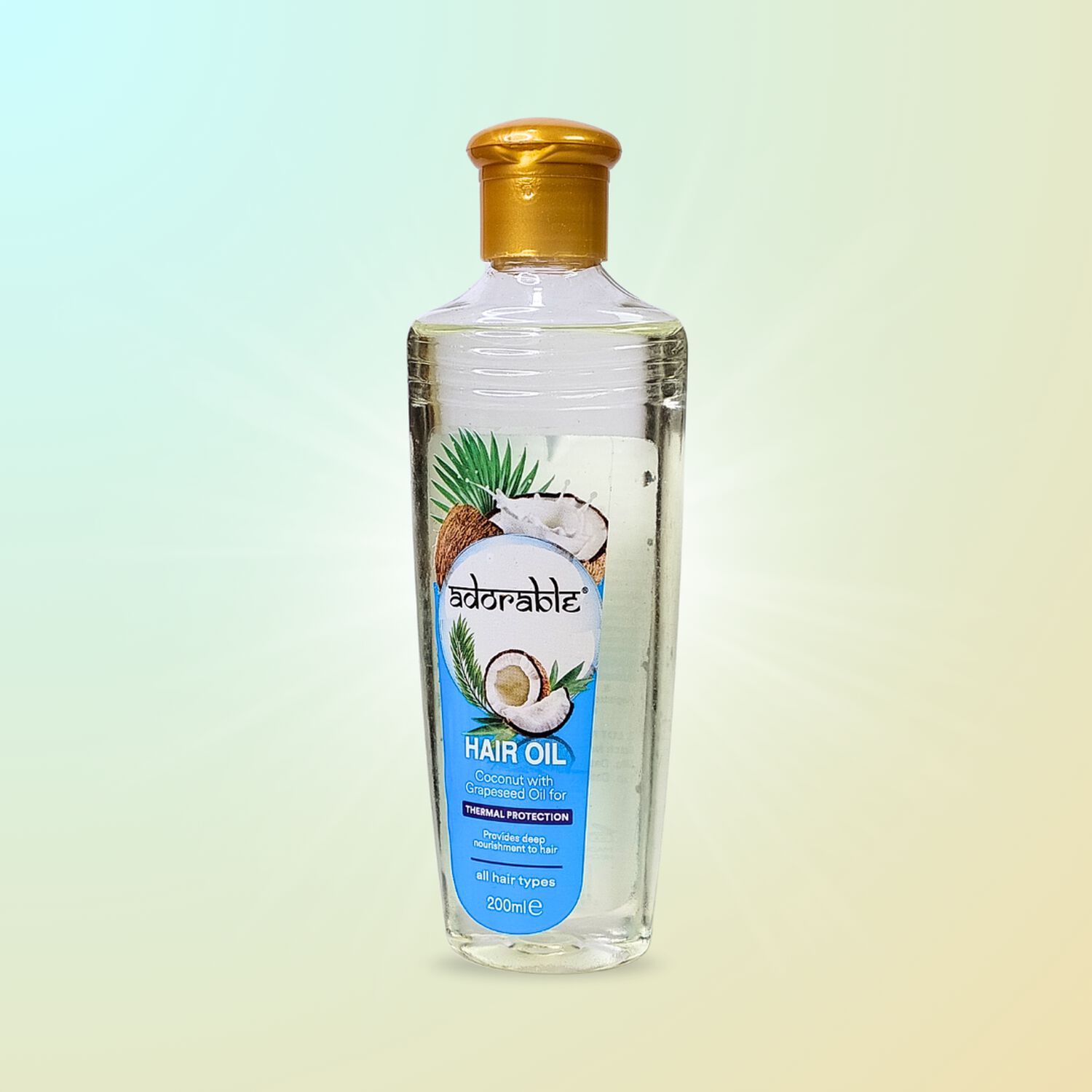 Adorable Aceite Capilar Coconut & Prot. T&eacute;rmica 200 Ml image number 2.0