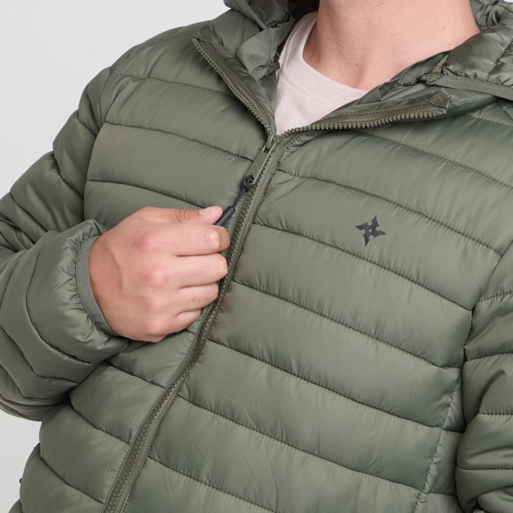 Parka Lisa Slim Cuello Alto Con Capucha Hombre Skuad image number 4.0