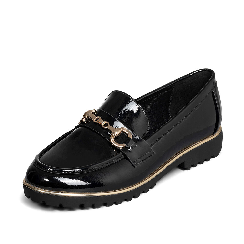 Mocasin Casual Mujer Vintage Clasico Charol Weide Jn712 image number 4.0