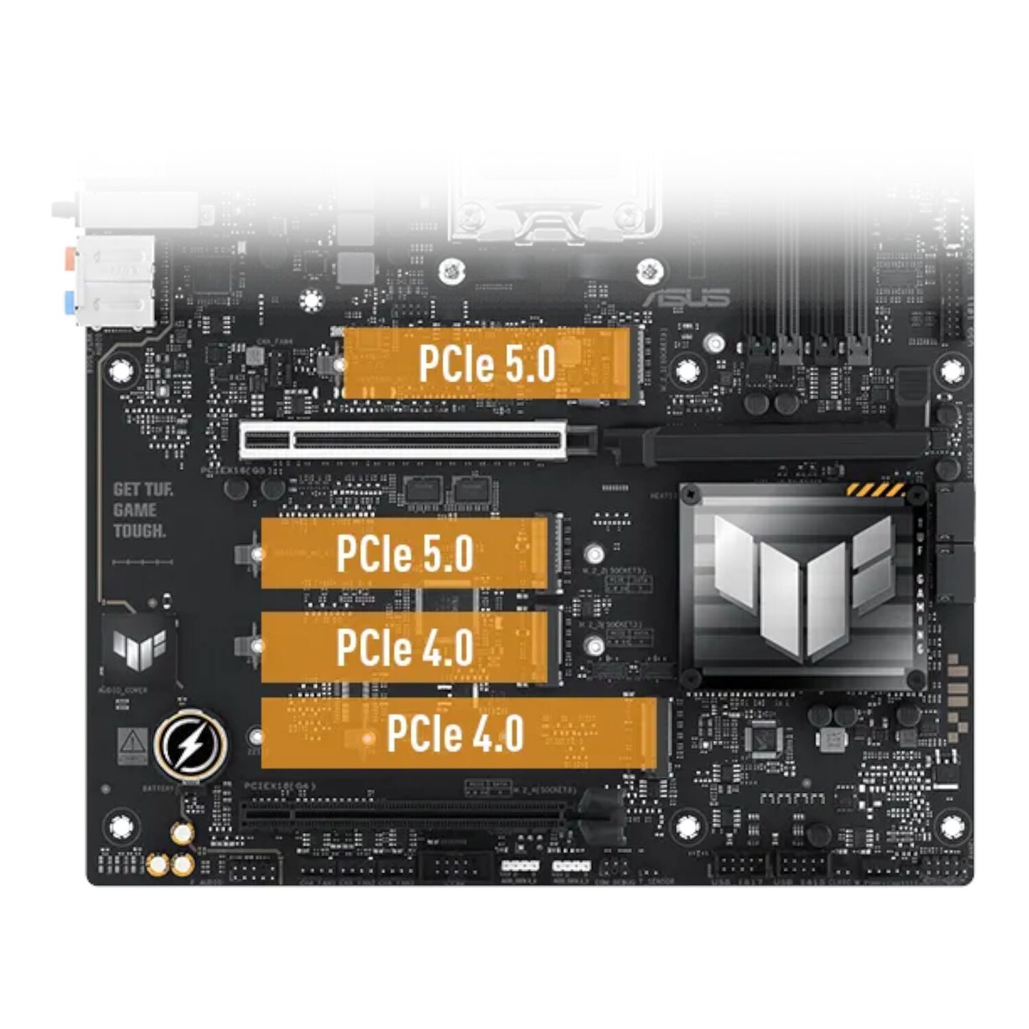 Placa Madre Asus Tuf X870-plus Amd Ryzen 7000-9000 Am5 Ddr5 Pci-e 5.0 image number 4.0