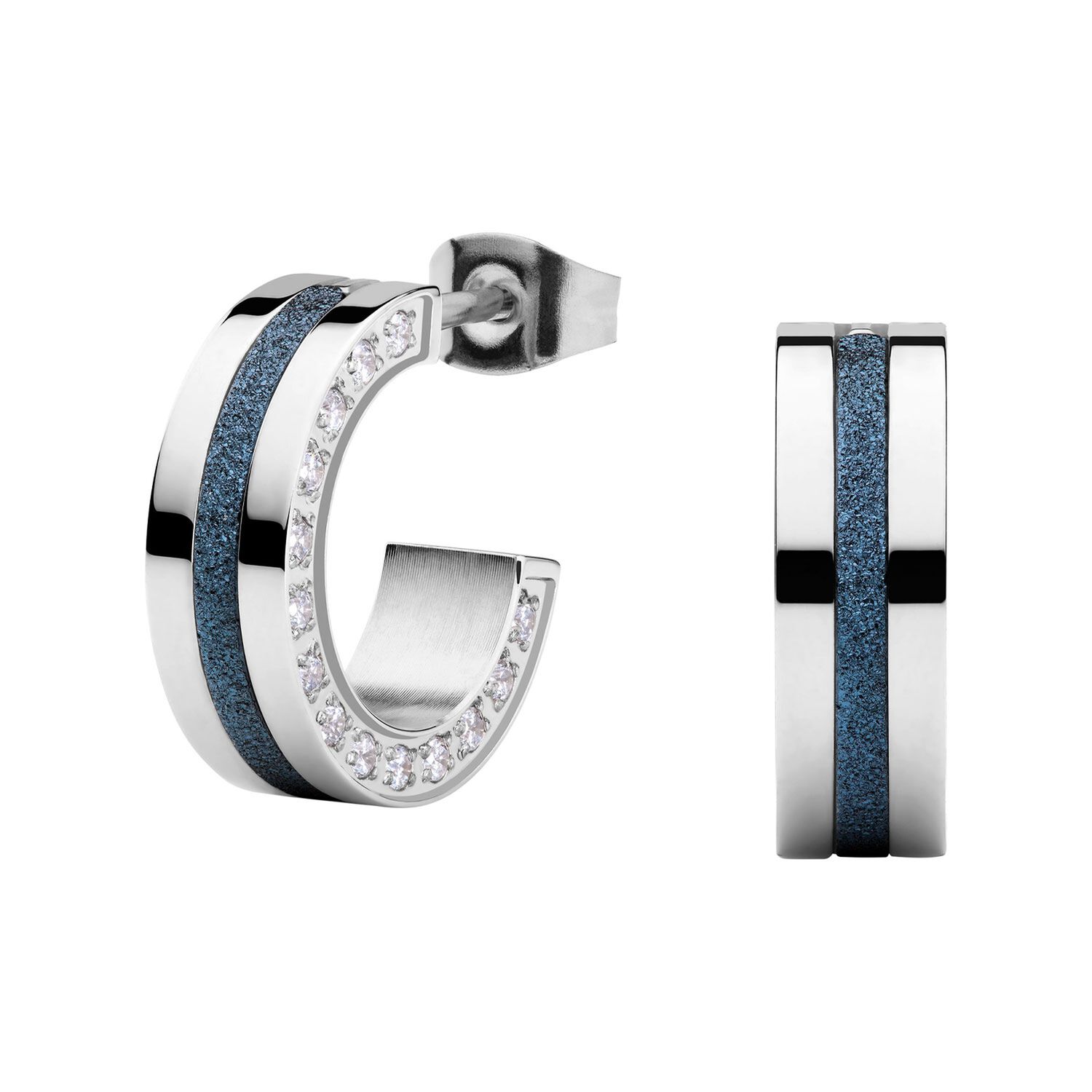 Argollas Bering Azul Mujer image number 1.0