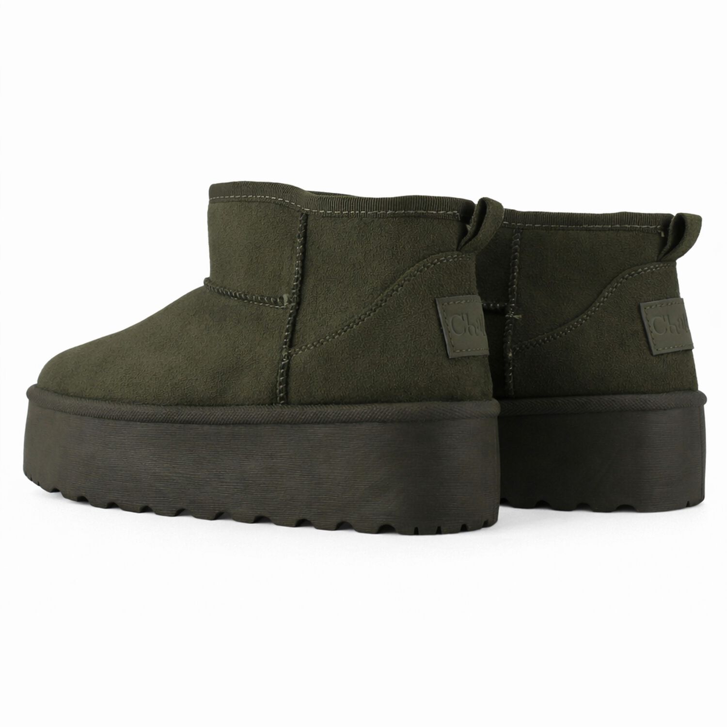 Botin Oliva Mujer Casual Chalada Pinguih image number 5.0
