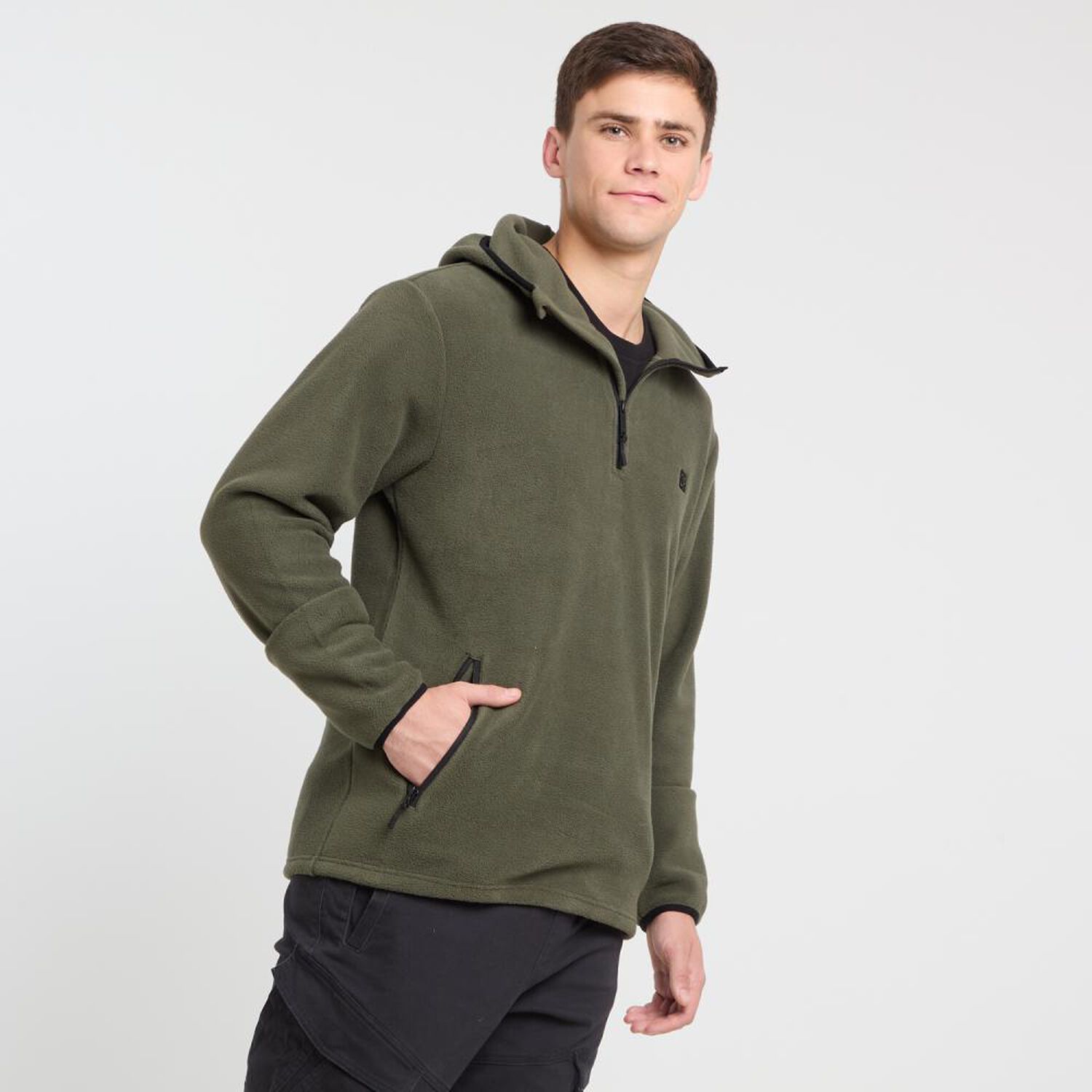 Poler&oacute;n Liso Slim Cuello Alto Hombre Ocean Pacific image number 2.0