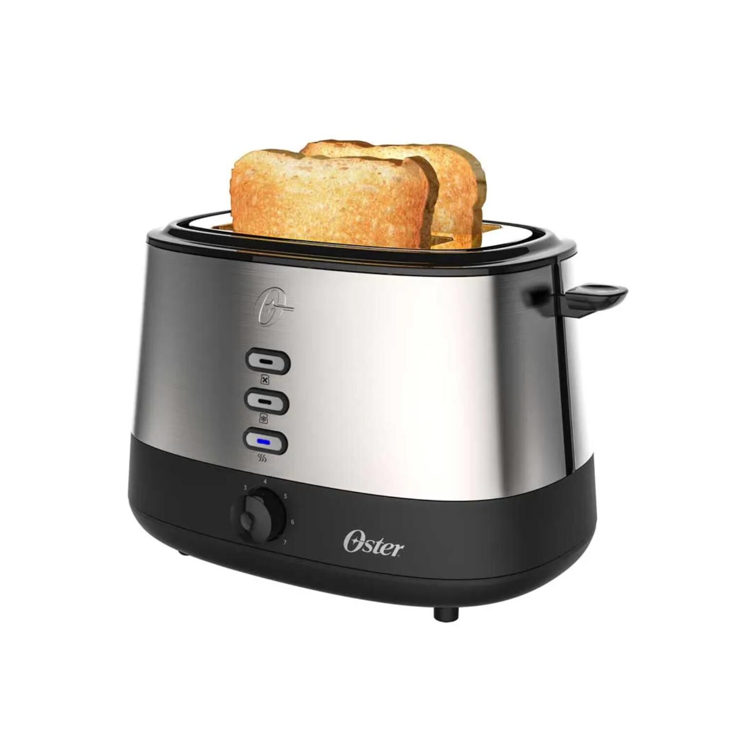Tostador De Pan 2 Rebanadas 7t 800w Acero Inox R500 Oster image number 0.0