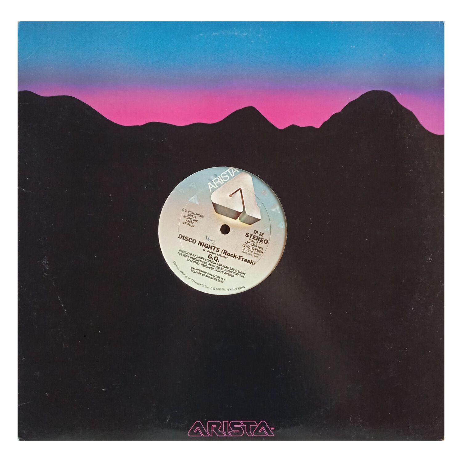G.q. - Disco Nights (rock-freak) | 12" Maxi Single Usado image number 0.0
