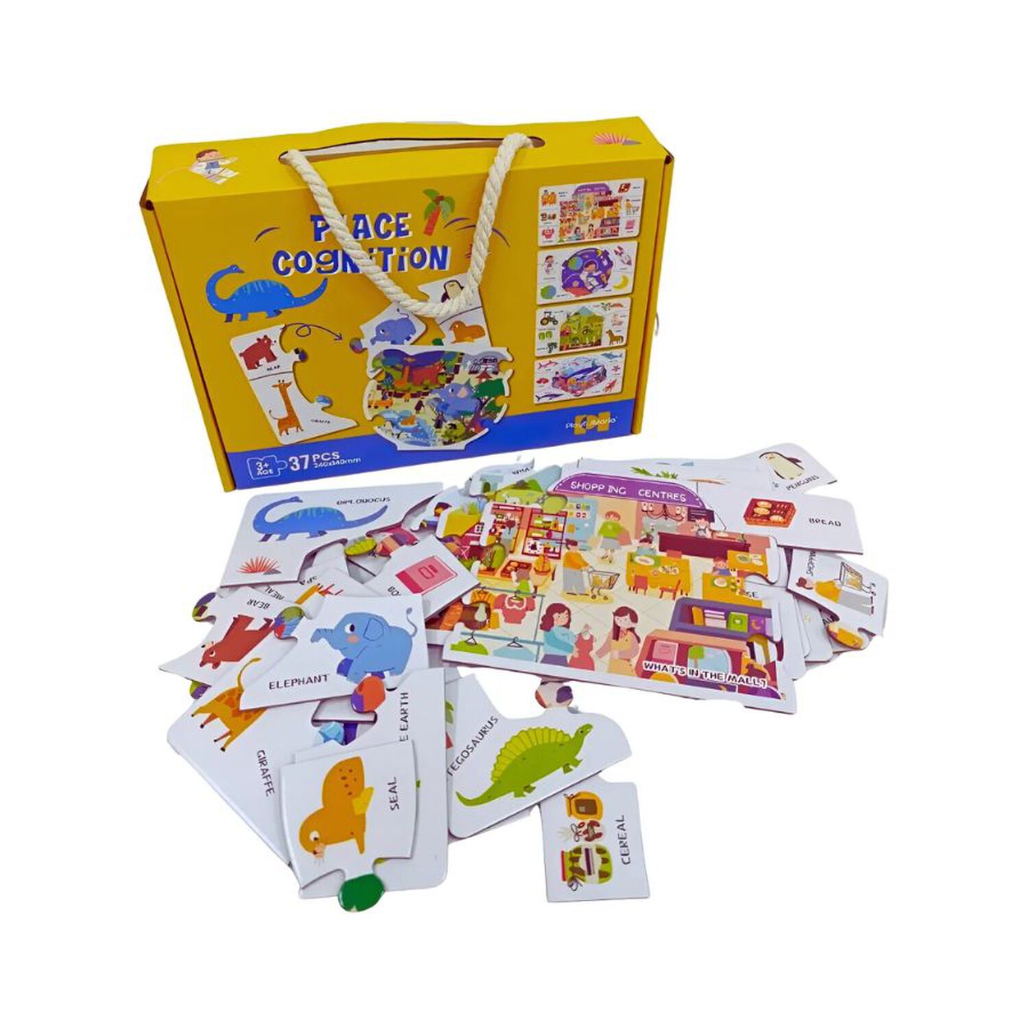 Rompecabezas Educativo Para Ni&ntilde;os 37 Piezas image number 1.0
