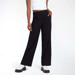 Pantalón Cintura Elásticada Tiro Medio Mom Mujer Rolly Go