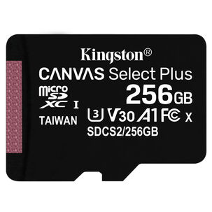 Tarjeta Memoria Microsdxc Kingston 256gb Canvas Select Plus