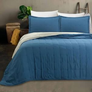 Cubrecama De Algod&oacute;n Bordado 2 Plazas