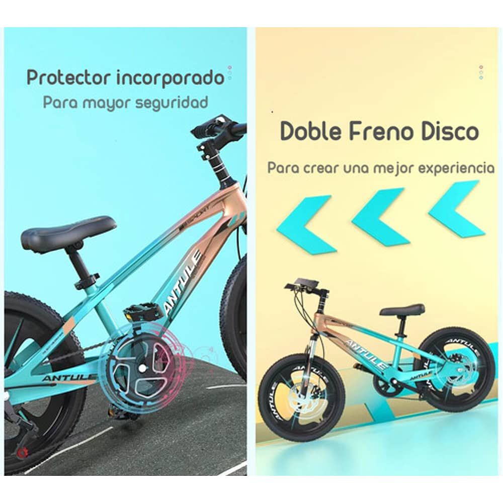 Bicicleta Infantil 8-10 A&ntilde;os Aro 20 Lubabycas Rosada image number 4.0