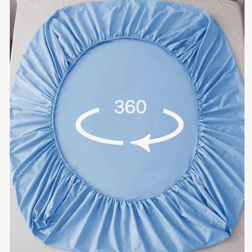 Juego De S&aacute;banas 144 Hilos 1 Plaza - Negro image number 2.0