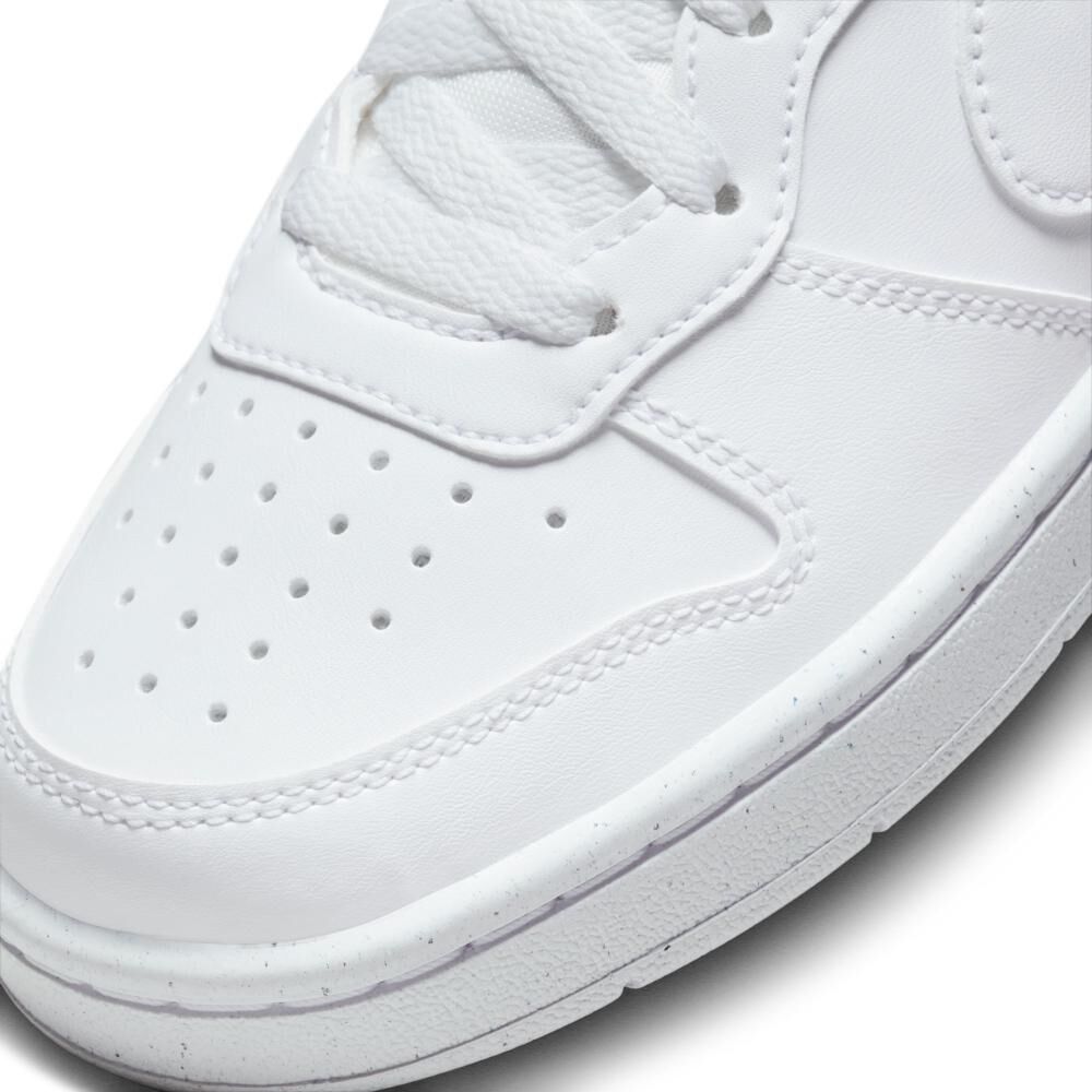 Zapatilla Urbana Unisex Nike Court Borough Low Recraft Blanco image number 6.0
