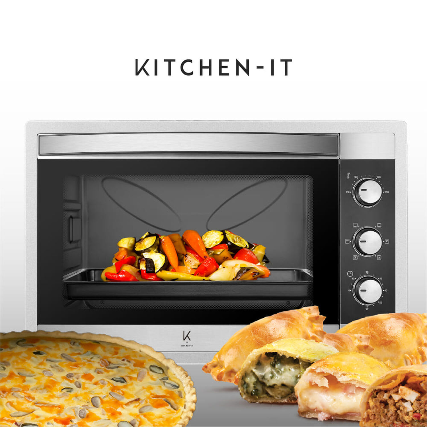 Horno El&eacute;ctrico Silver Series 60 Litros Kitchen-it image number 5.0