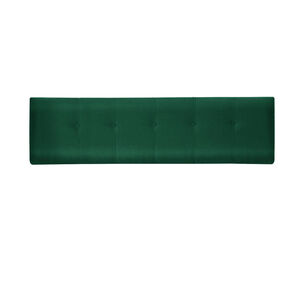 Respaldo Best Tela Velvet Verde 2 Plazas