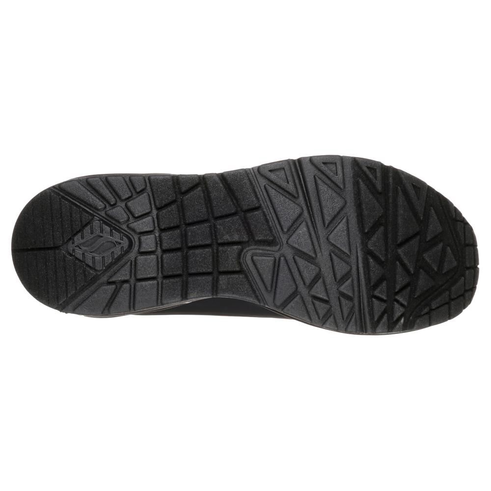 Zapatilla Urbana Mujer Skechers Uno Negro image number 4.0